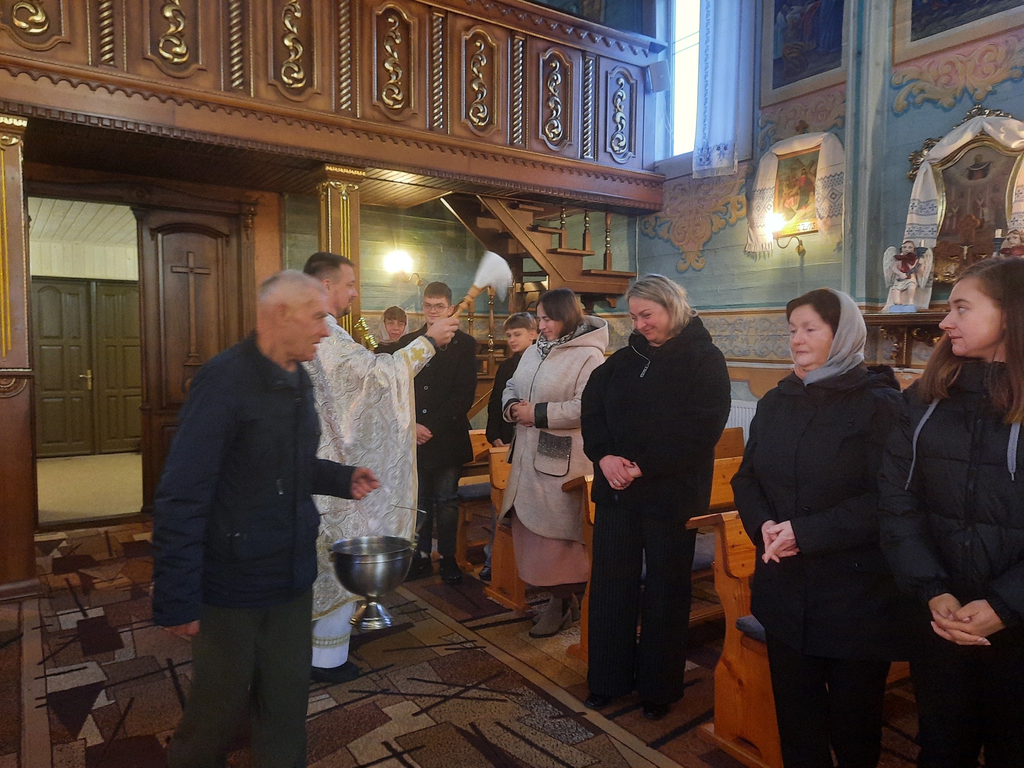 Служба Божа до Дня працівників освіти.